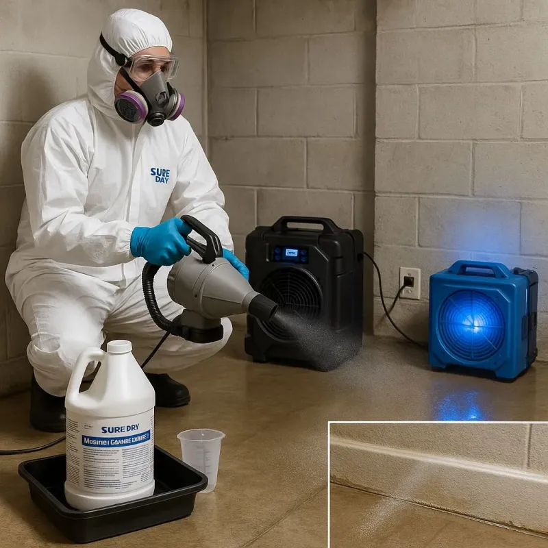 Sanitization and Odor Removal process in North Hollywood, CA