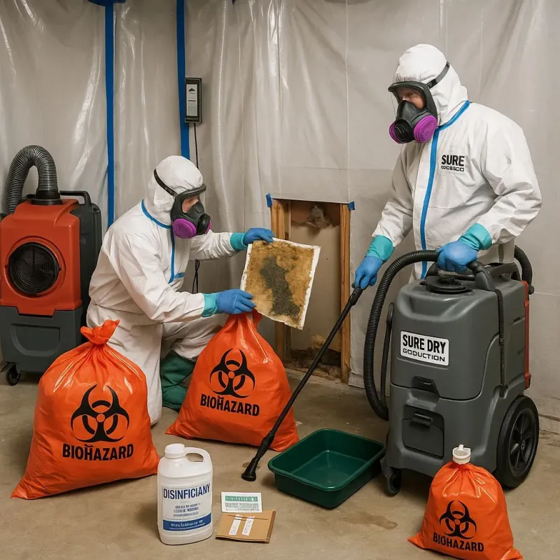 Contaminated Water Handling Protocols process in North Hollywood, CA